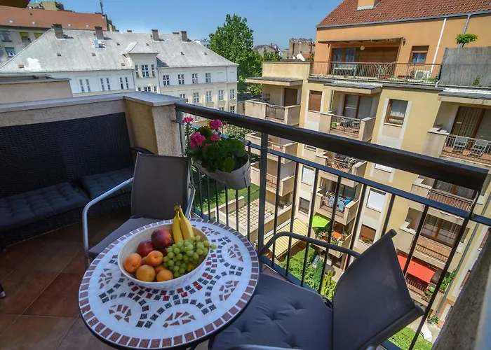 Tuscany Garden-free Parking-balcony-ac- Elevator Будапешт
